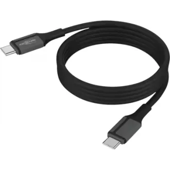 ANSMANN magnetski USB-C silikonski kabel 120 cm crni