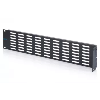 DIGITUS 2U 19 inch slijepa maska sa šarkom i ventilacijom, crna