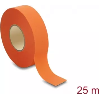 Delock tkana traka 25 m x 25 mm otporna na trganje samoljepljiva narančasta