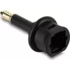 Delock Adapter Mini TOSLINK 3.5 mm Male to TOSLINK Female
