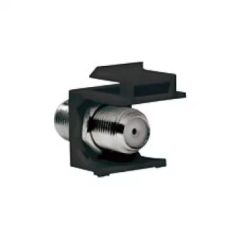 LogiLink NK0018B Keystone F-Type 75 Ohm spojnica, utičnica-utičnica, crna