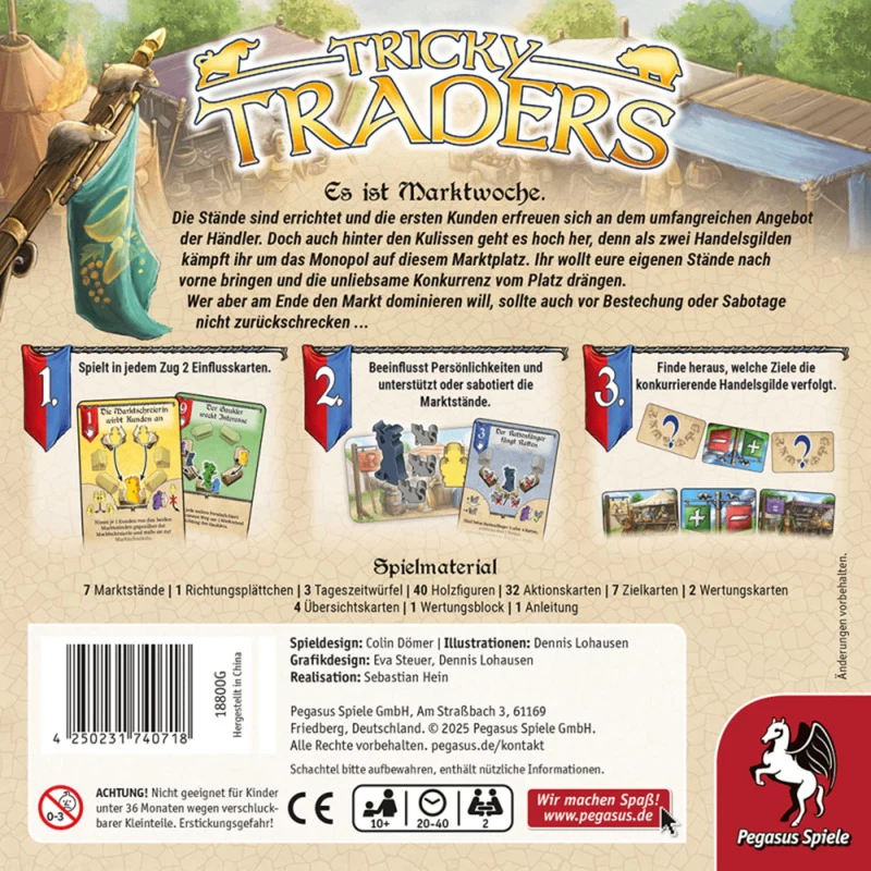 PEGASUS Tricky Traders strateška društvena igra