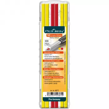 Pica BIG DRY ulošci Summer Heat Edition žuto-crveni (12-Pack)