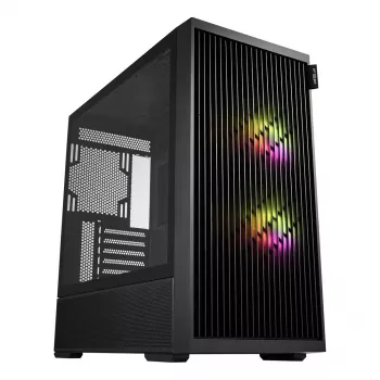 Fortron M330 Mini-Tower PC kućište s kaljenim staklom, crno