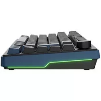 Ducky OK-M 75 mehanička gaming tipkovnica, 75% raspored, Hot-Swappable, RGB, ANSI, KTT Wine Red prekidači