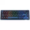 Ducky OK-M 65 gaming tipkovnica, 65%, Hot-Swappable, RGB, ANSI - KTT Wine Red prekidači
