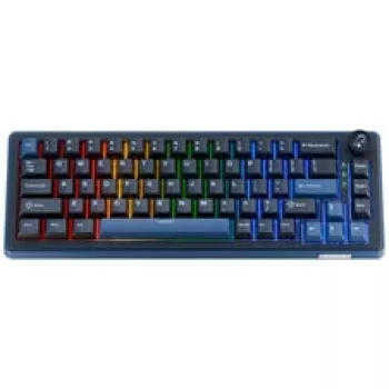 Ducky OK-M 65 gaming tipkovnica, 65%, Hot-Swappable, RGB, ANSI - KTT Wine Red prekidači