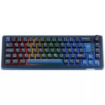 Ducky OK-M 65 gaming tipkovnica, 65%, Hot-Swappable, RGB, ISO - KTT Tactile