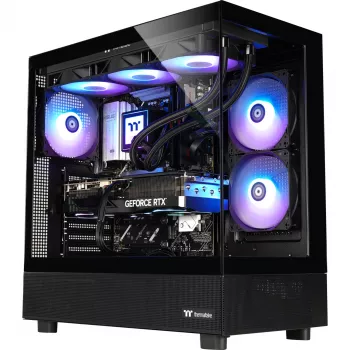 Thermaltake FTW V270 stolno računalo za igranje (Intel Core i7-15700K, RTX 5070 Ti, 32GB DDR5, 2TB NVMe, Windows 11 Home, crno)