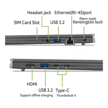 Acer TravelMate P2 P216-52-TCO-562C prijenosno računalo, 16