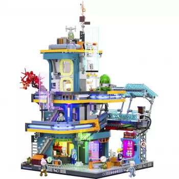 LUMIBRICKS Cyberpunk Neoncity - Apartment slagalica od 1000 dijelova