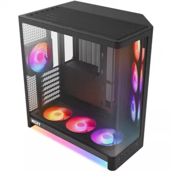 NZXT H6 RGB+ 2026 Mid-Tower Airflow Gaming kućište crno kaljeno staklo