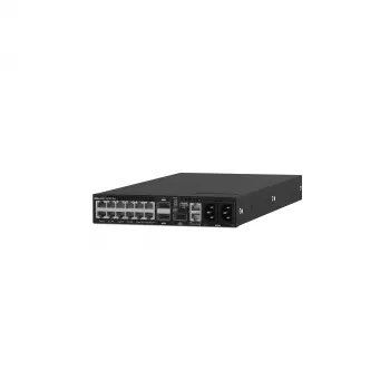Dell Networking S4112T upravljani Layer 3 switch s 12x 10GBase-T i 3x 100GbE QSFP28, 1U Half-Width Rack-Mount