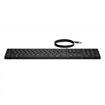 HP Desktop 320K žična USB tipkovnica, talijanski raspored, puna veličina, plosnate tipke, crna, Smart Buy