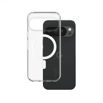 CARE by PanzerGlass Urban Combat maska za Google Pixel 11, prozirna s bijelim Qi