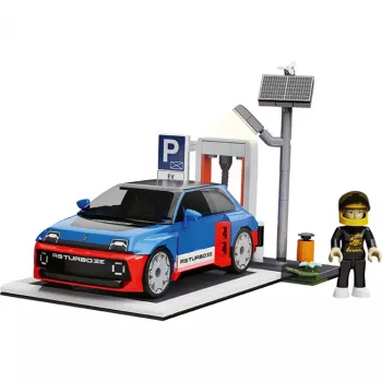 COBI EV Station & Renault 5 Turbo 3E (mjerilo 1:35)