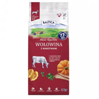 BALTICA Flavours of Regions govedina s povrćem suha hrana za male pasmine 3kg