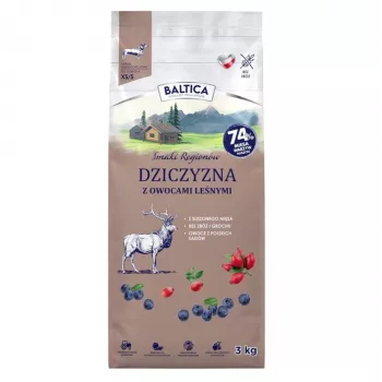 BA5 BALTICA Flavours of Regions divljač sa šumskim bobicama suha hrana za male pasmine 3kg