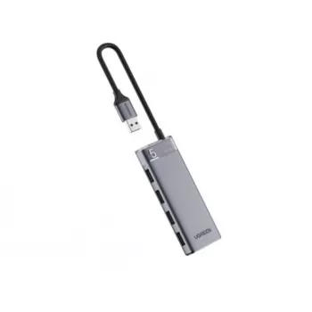 UGREEN USB-C Hub CM653 4-Port USB-A 5Gbps s 100W PD, Space Grey