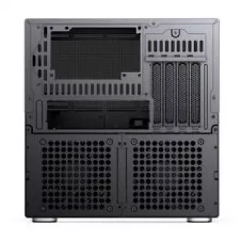 Jonsbo N6 NAS kućište u obliku kocke, Micro-ATX, čelik/mreža, crno