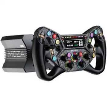 Moza Racing KS Pro upravljač - 300mm karbonski sim-racing upravljač s RGB tipkama i magnetskim papučicama