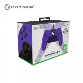 Hyperkin Competitor Wired Controller for Xbox Series X|S, Xbox One & PC - Purple