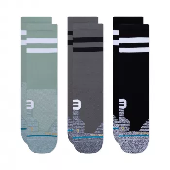 Stance Franchise Crew sportske čarape 3 paketa – višebojne, veličina L