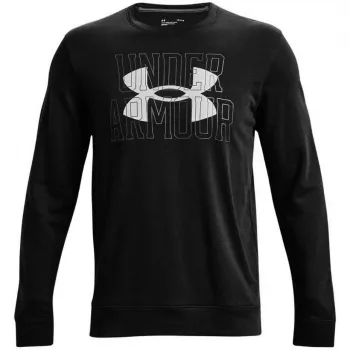 Under Armour UA Rival Terry Logo Crew muški sweatshirt, crni, 1370391 001