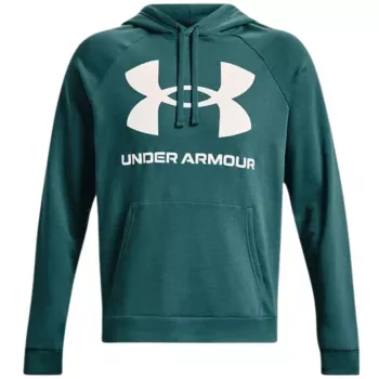 Under Armour muška Rival Fleece Big Logo hoodica HD Green 1357093 722