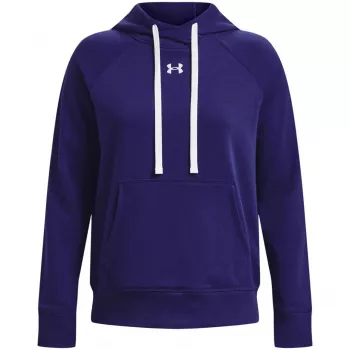 Under Armour ženska Rival Fleece HB hoodie Midnight Navy/White