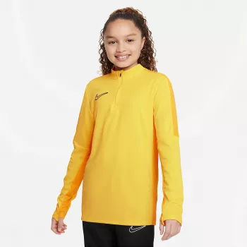Nike Dri-FIT Academy 23 Drill Top SS dječji nogometni trenirka gornji dio Opti Yellow/Black XS
