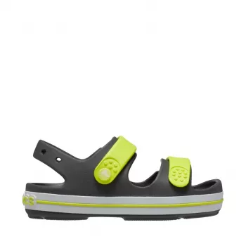 Crocs Crocband Cruiser Kids' Sandals Graphite Yellow Size 28-29