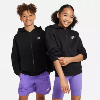 Nike Sportswear Club Fleece dječja hoodica, crna FD3004-010, veličina S