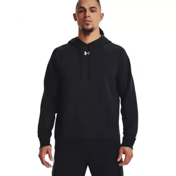 Under Armour muška majica s kapuljačom Rival Fleece, crna, 2XL