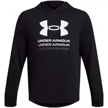 Under Armour muška majica s kapuljačom UA Rival Terry Graphic, crna