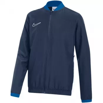 Nike Dri-FIT Academy 25 dječja jakna s patentnim zatvaračem Midnight Navy/White, XL