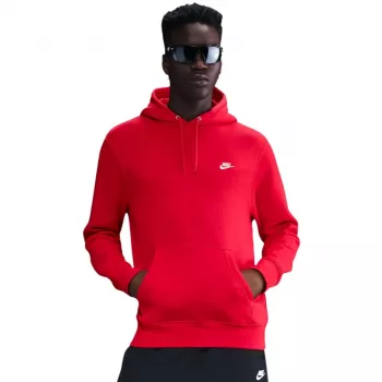Nike Club Fleece muška majica s okruglim izrezom University Red
