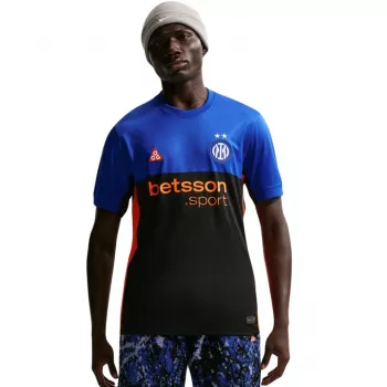 Nike Inter Milan 2025/2026 Stadium posebno izdanje muški nogometni dres, crno-plavi, IM6998 413, veličina M
