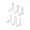 Nike Everyday Elevated 6-Pack Crew Socks White 35-37.5