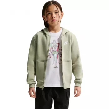 Nike Sportswear Club Fleece dječja majica s kapuljačom, Barely Green, L