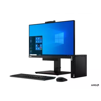 Lenovo ThinkCentre M75q Gen 2 11JN Tiny stolno računalo - AMD Ryzen 7 PRO 5755GE, 32GB RAM, 512GB SSD, Windows 11 Pro