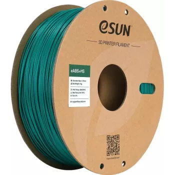 ESUN eABS+HS filament 1,75 mm zeleni 1 kg – brzi ABS+ za FDM 3D pisače