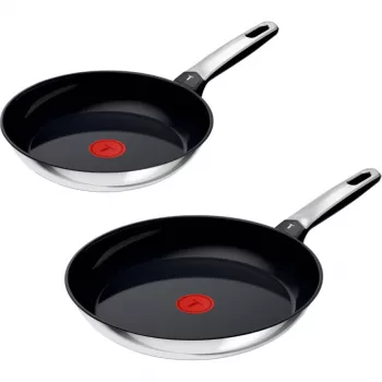 Tefal Emotion set tava od nehrđajućeg čelika, 2 dijela, 24/28 cm