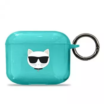Karl Lagerfeld KLA3UCHFL AirPods 3 futrola plava Choupette