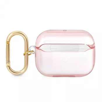 GUESS futrola za AirPods Pro s remenom ružičasta Strap Collection
