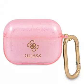 Guess GUAPUCG4GP futrola za AirPods Pro ružičasta Glitter kolekcija