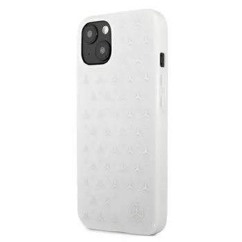 Mercedes-Benz Silver Stars tvrda futrola za iPhone 13/14/15 6,1 inch – bijela