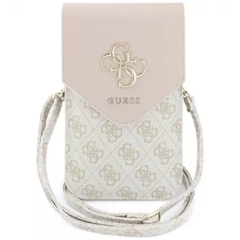 Guess Graines 4G & Classic Logos torbica za mobitel roza
