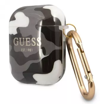 Guess GUA2UCAMG futrola za AirPods 1/2 crna Camo kolekcija