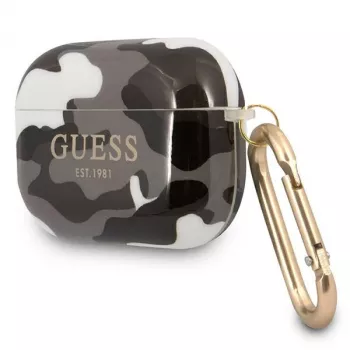 Guess GUAPUCAMG futrola za AirPods Pro crna Camo kolekcija
